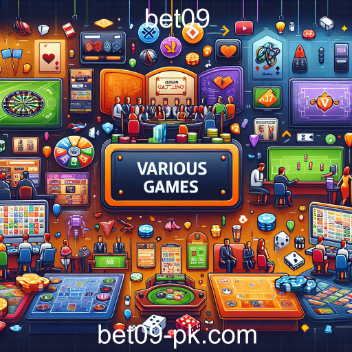 A Magia dos Jogos Variados na Bet09